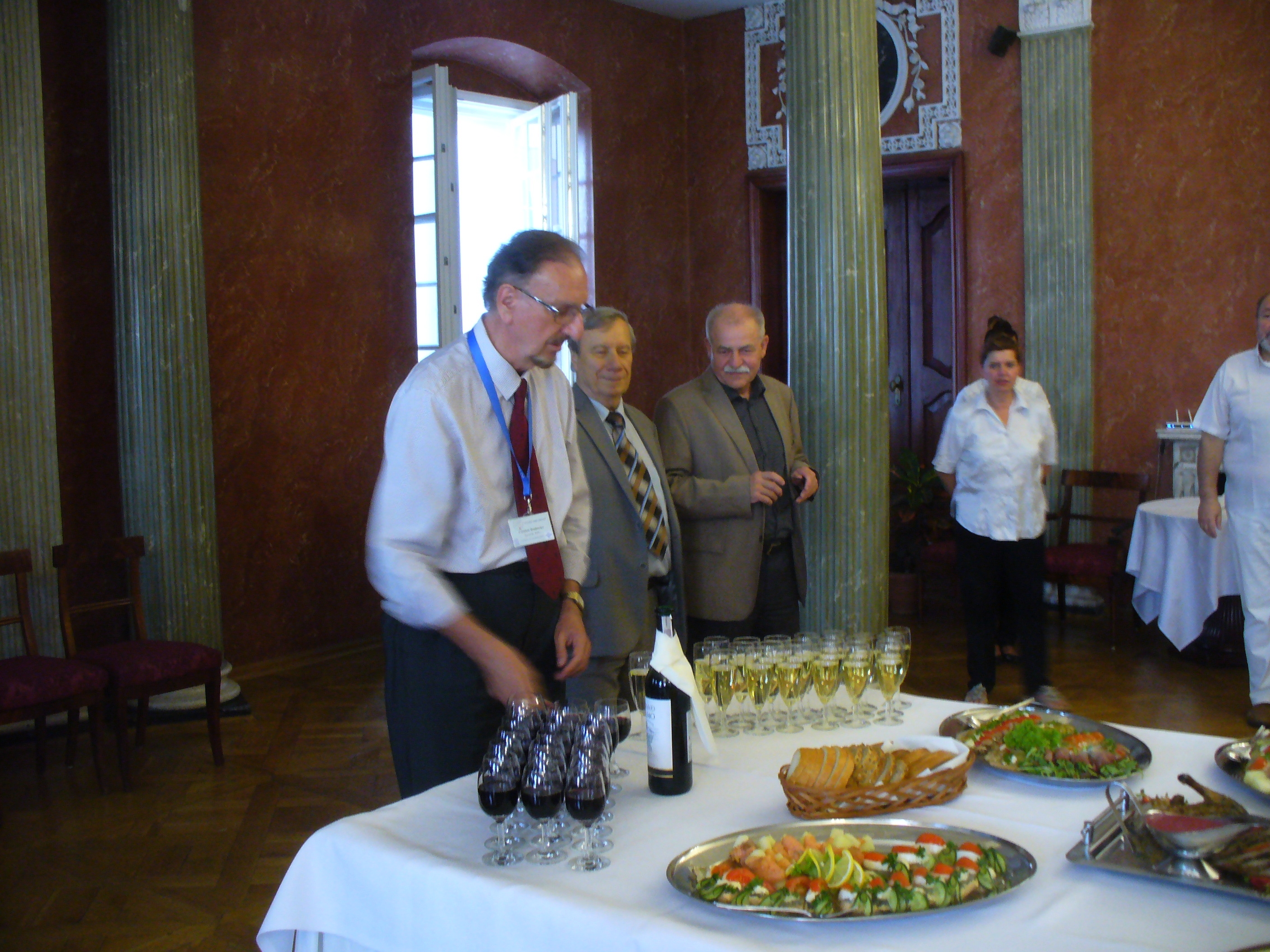 prof. Cz. Rudowicz, prof. R. Krzyminiewski, prof. W. Kempiński